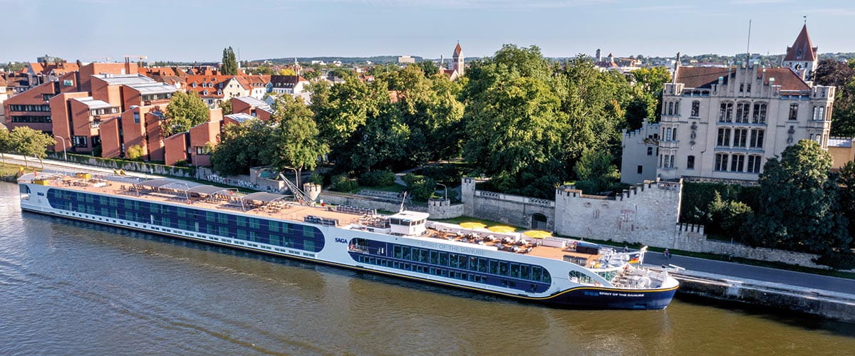 Spirit of the Danube in Regensburg, Germany